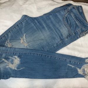 High arise American Eagle super stretch jean